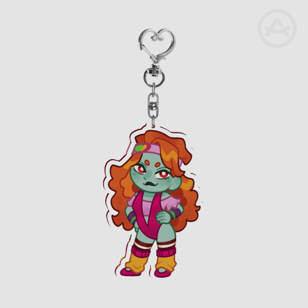 Cleo Acrylic Keychain - Life Series