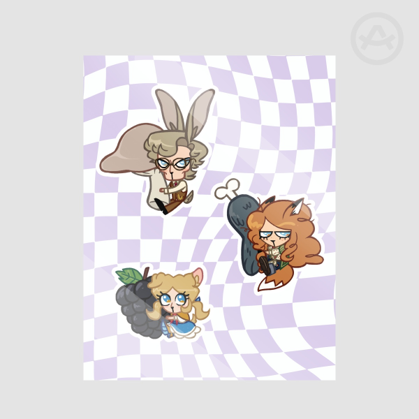 Camazotz Sticker Sheet