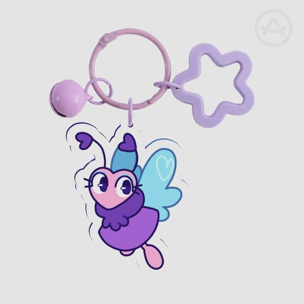 DANDYS WORLD | Flutter Acrylic Charm