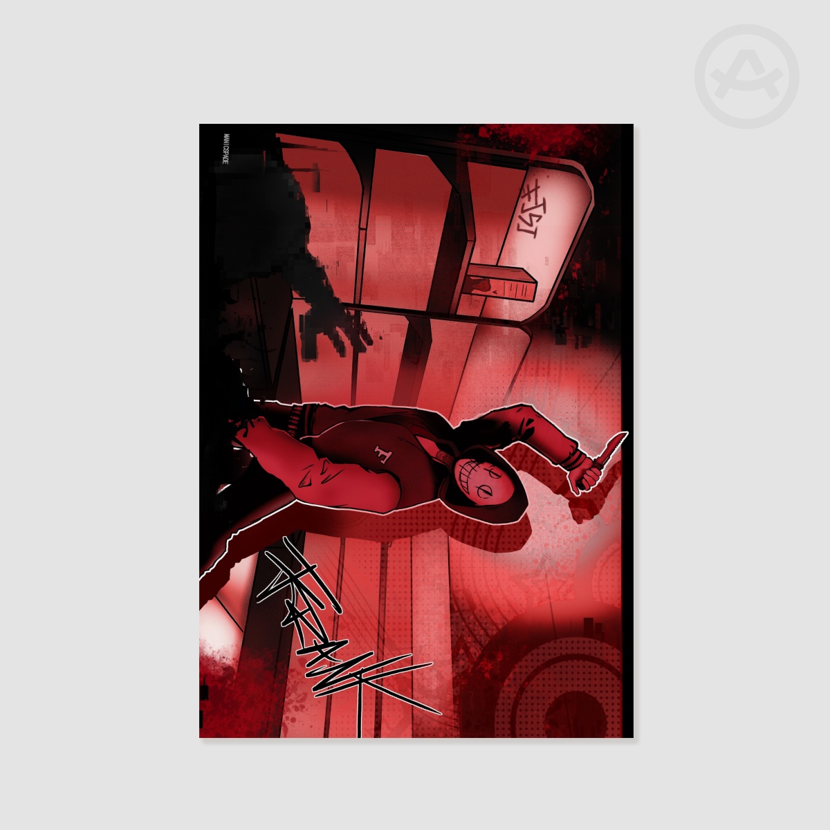 Autohaven Stabz [Red Stain] Poster