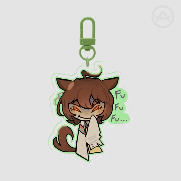 Clear Acrylic Agnes Tachyon Keychains