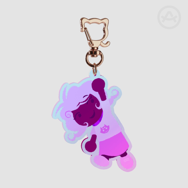 Roxy Acrylic Keychain (Rainbow)