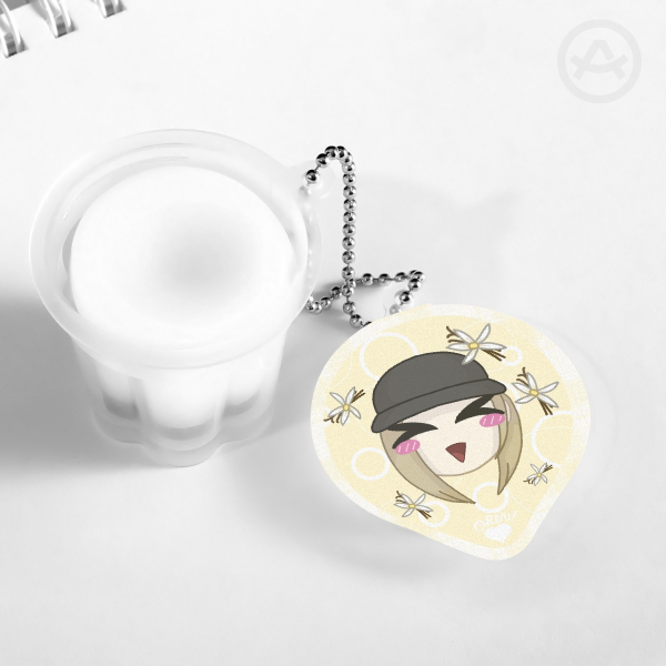 Resident Evil Rosemary Winters Vanilla Pudding Keychain