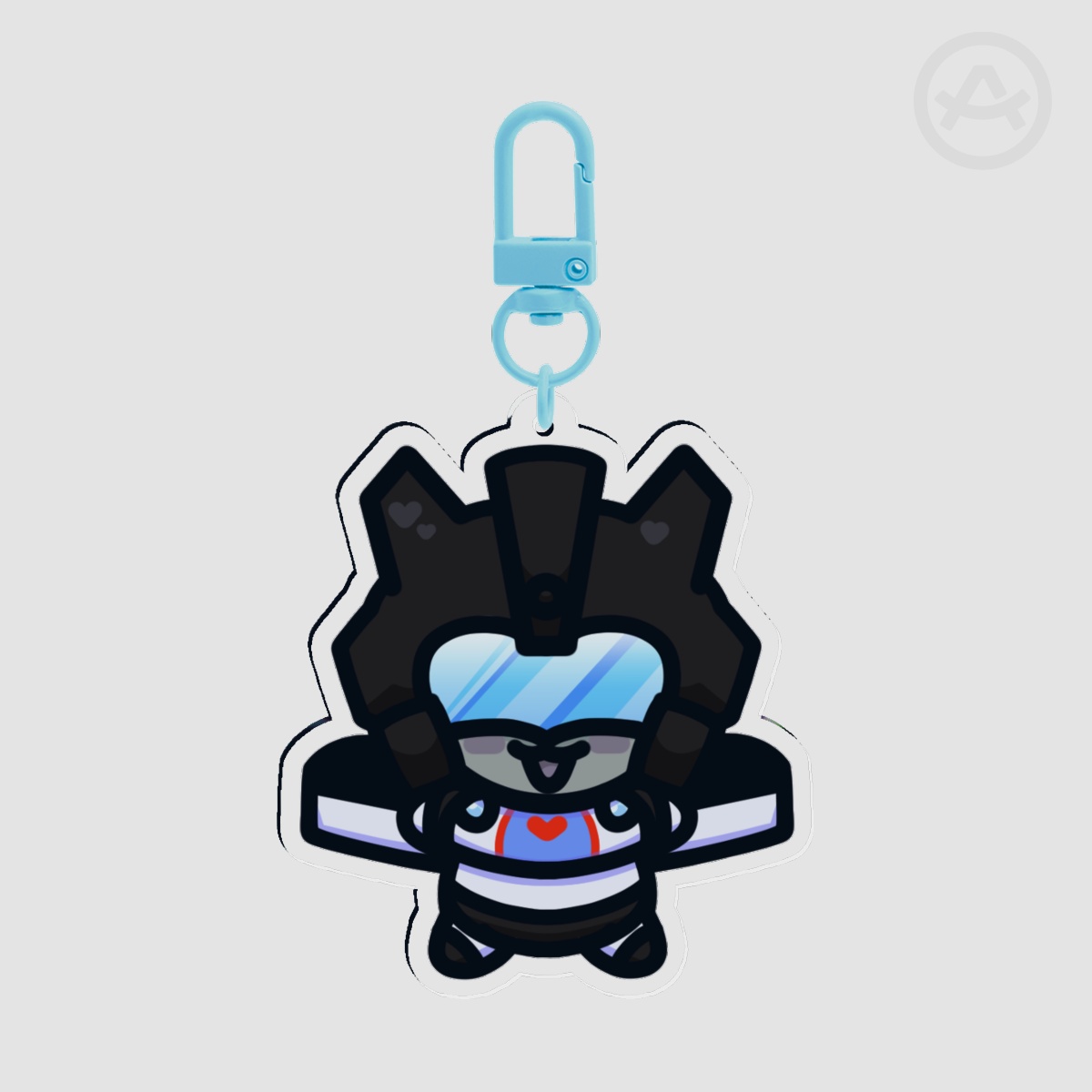 Jazz Pebble Keychain