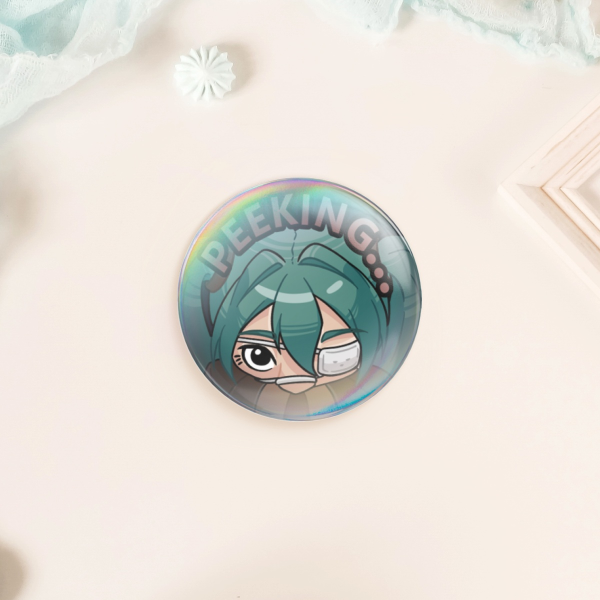 Hatsune Miku Monitoring VOCALOID Pin Badge
