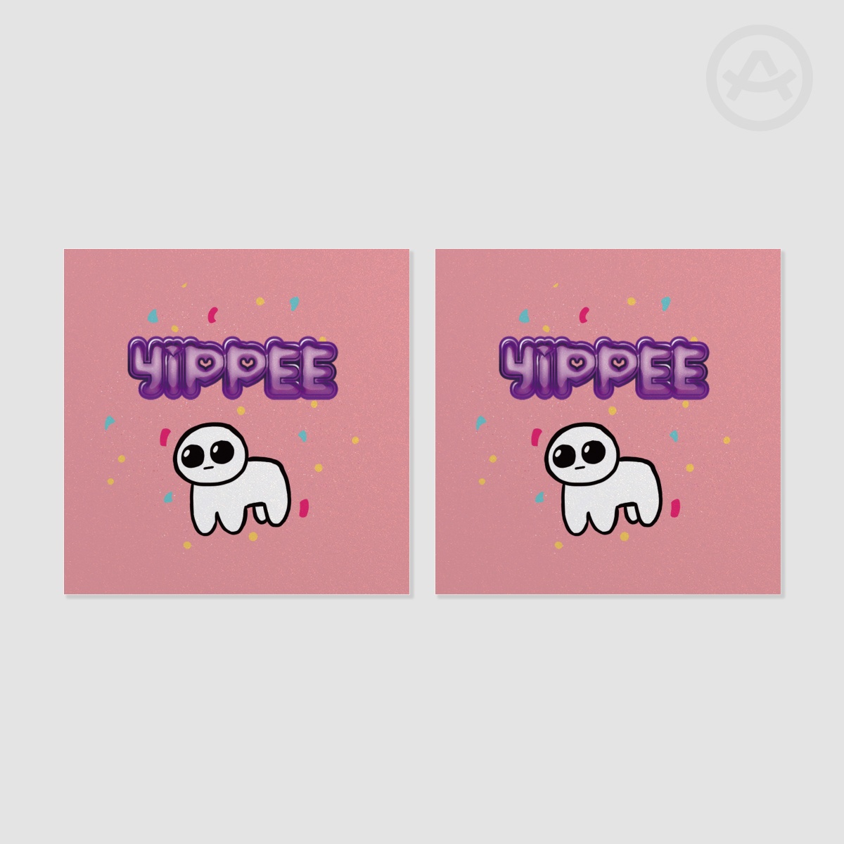 TBH YIPPEE - Pearl Paper Photocard