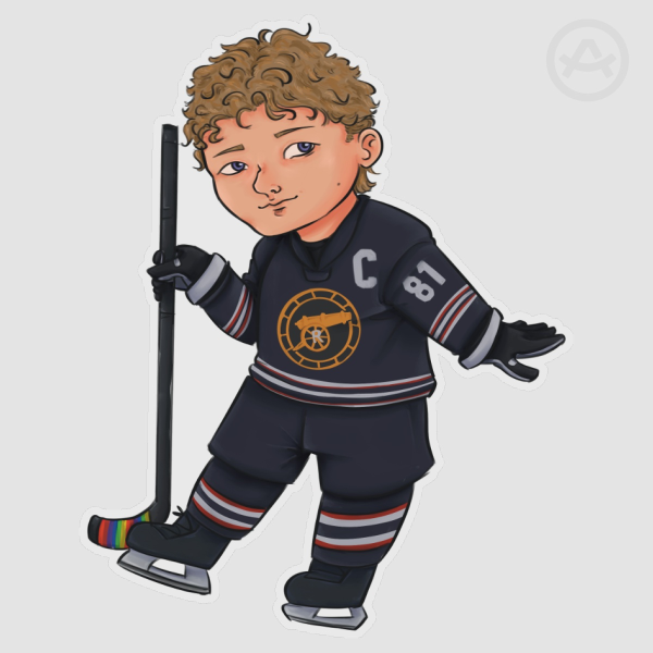 Ilya Rozanov Clear Sticker