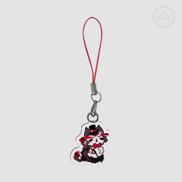 Husk Hazbin Hotel Clear Acrylic Phone Charm