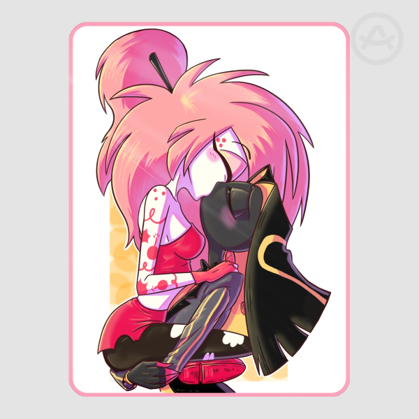 Cherrisnake Kiss Sticker
