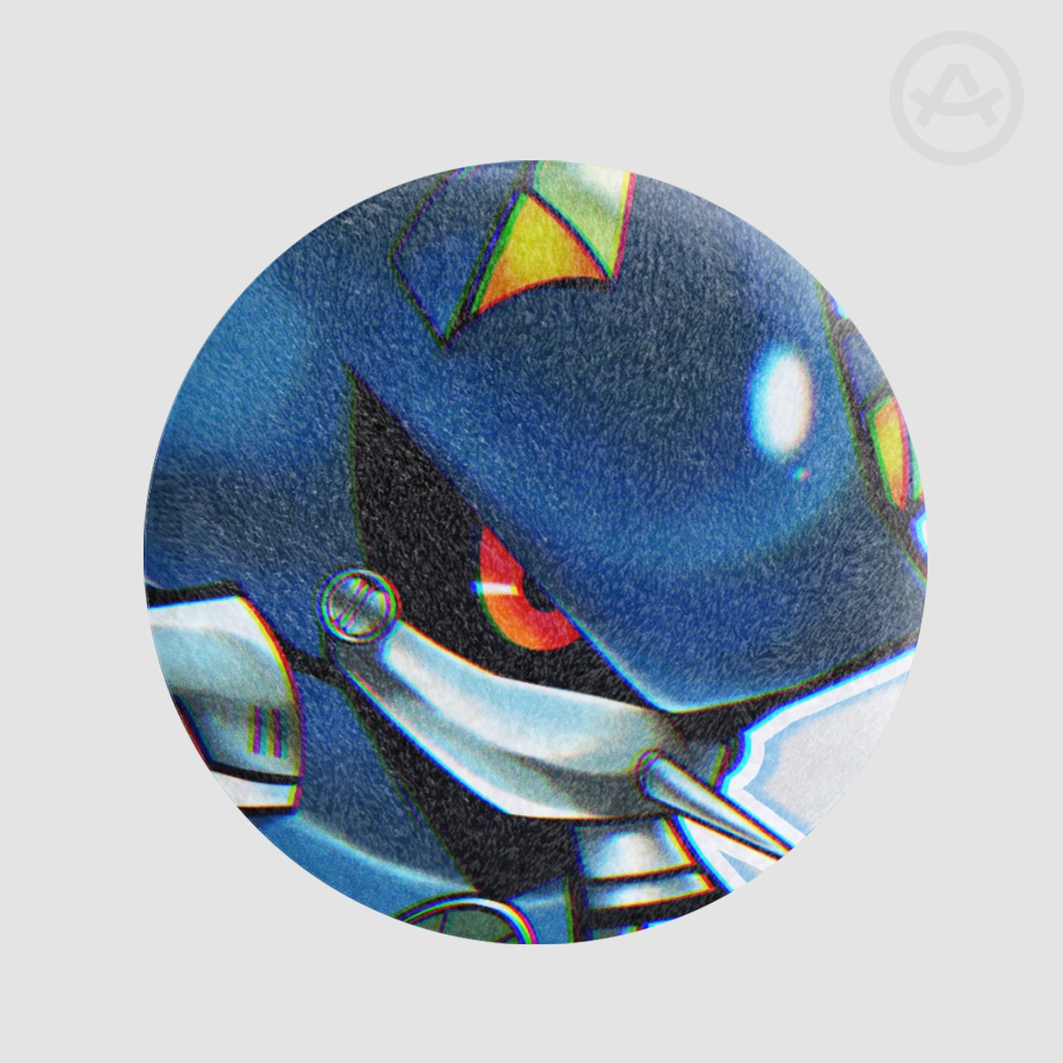 Metal Plush Badge