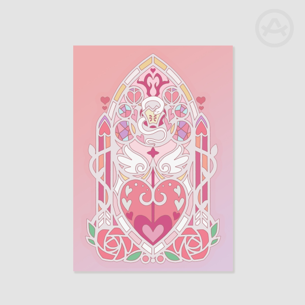 Radioapple Valentine's day background