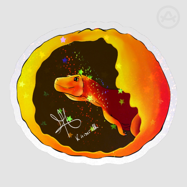 Stickers Baby Tarbosaurus