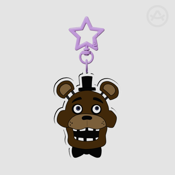 Freddy Fazbear Acrylic Keychains