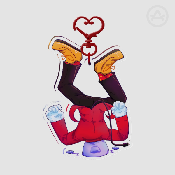 Tenna Tripped Acrylic Keychain