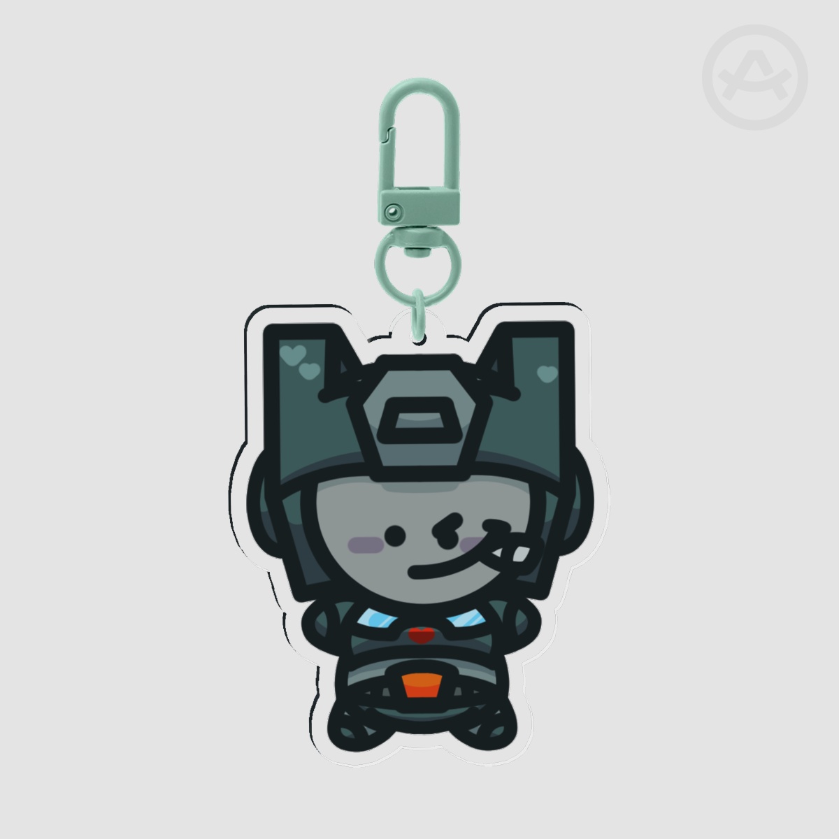 Kup Pebble Keychain