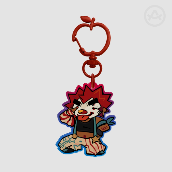 BOGGLES COLORED EDGE KEYCHAIN