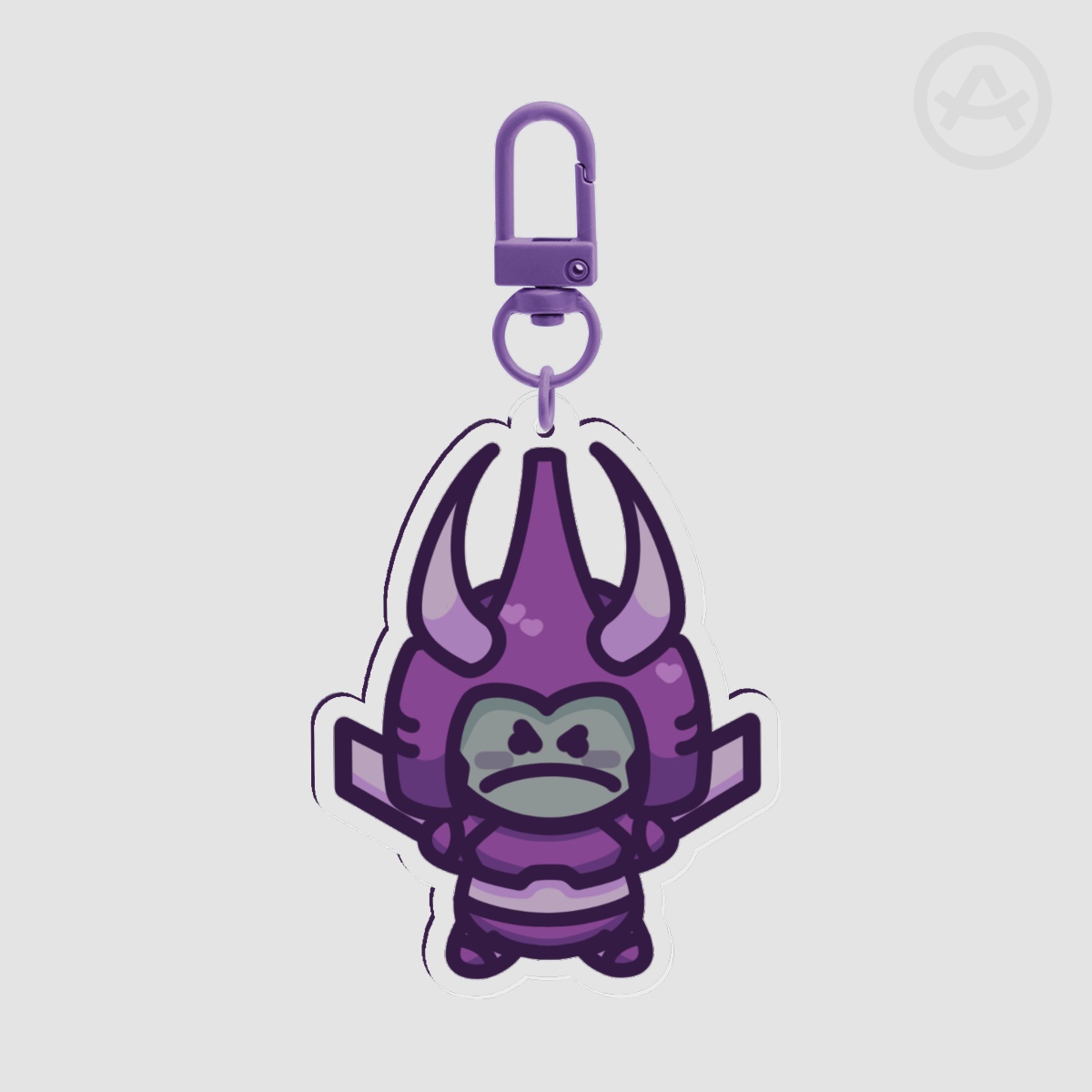 Cyclonus Pebble Keychain