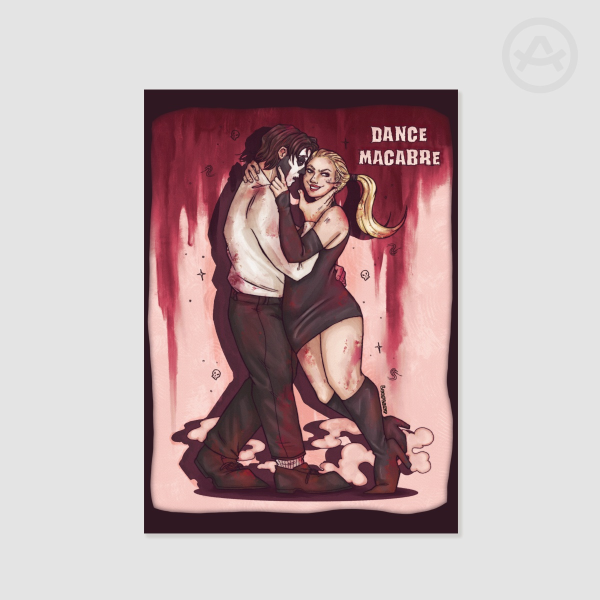 Dance Macabre A3 Print