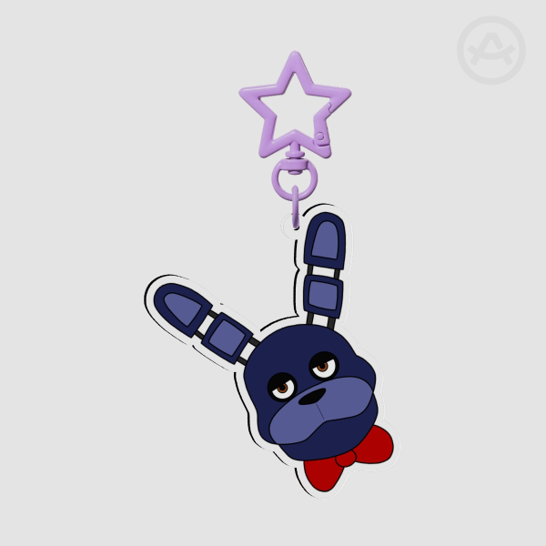 Bonnie the Bunny Acrylic Keychains