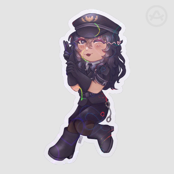 Punishment cop Joker sticker / Persona 5