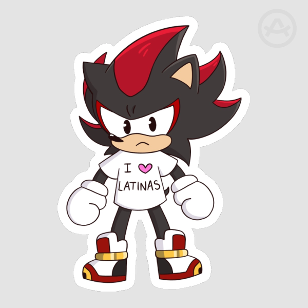 Shadow the Hedgehog Sticker
