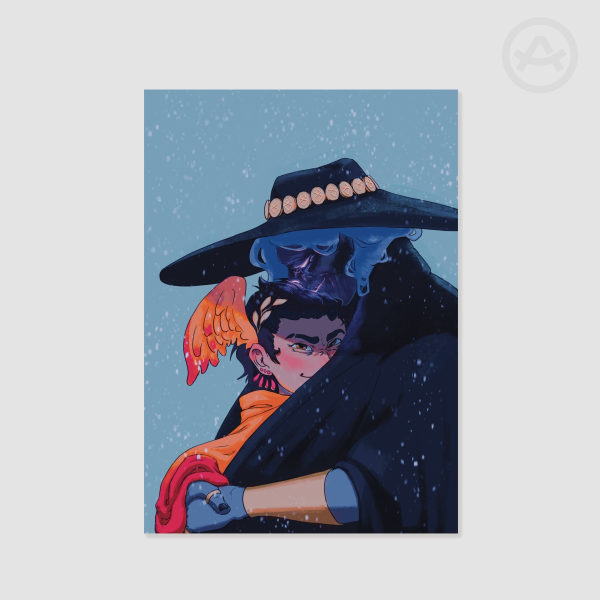 Staying warm (A5 print)