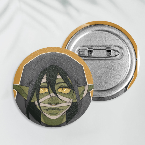 [ CRITICAL ROLE ] Nott the Brave Plush Button
