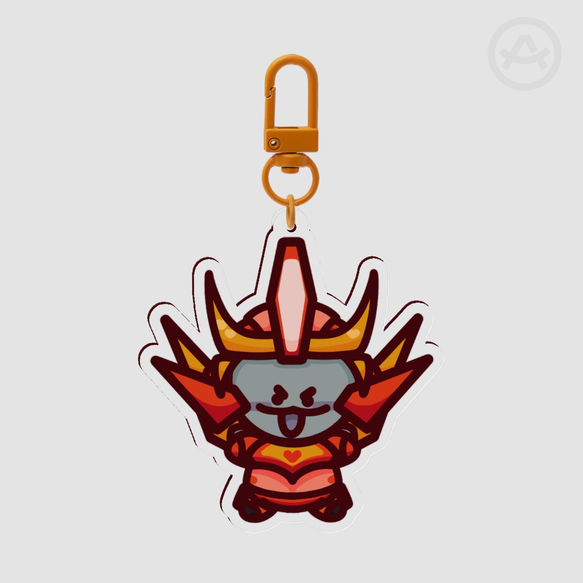 Rodimus Pebble Keychain