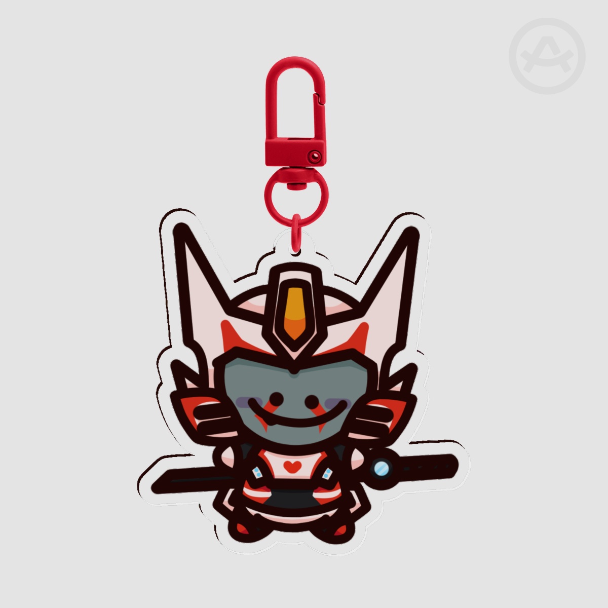 Drift Pebble Keychain