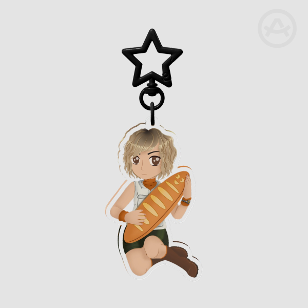 It's Bread! 8cm Keychain