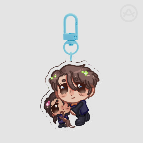 Detroit become human Kara and Alice acrylic phone charm