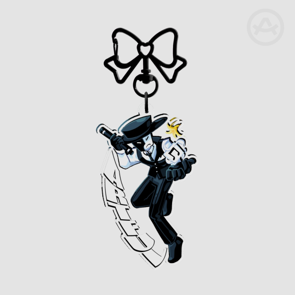 DIE OF DEATH | Artful Acrylic Keychain