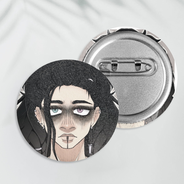 [ CRITICAL ROLE ] Yasha Nydoorin Plush Button