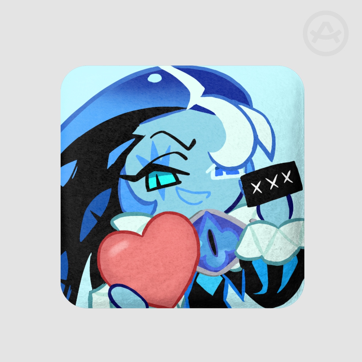 Shadow Milk <3 Plush Badge