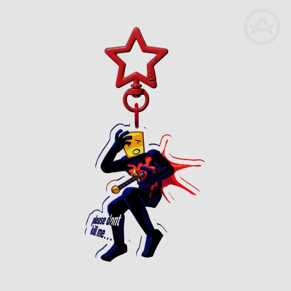 DIE OF DEATH | MeQuot Acrylic Keychain