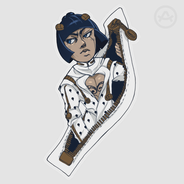 Bruno Bucciarati - PET Vinyl Die Cut Sticker