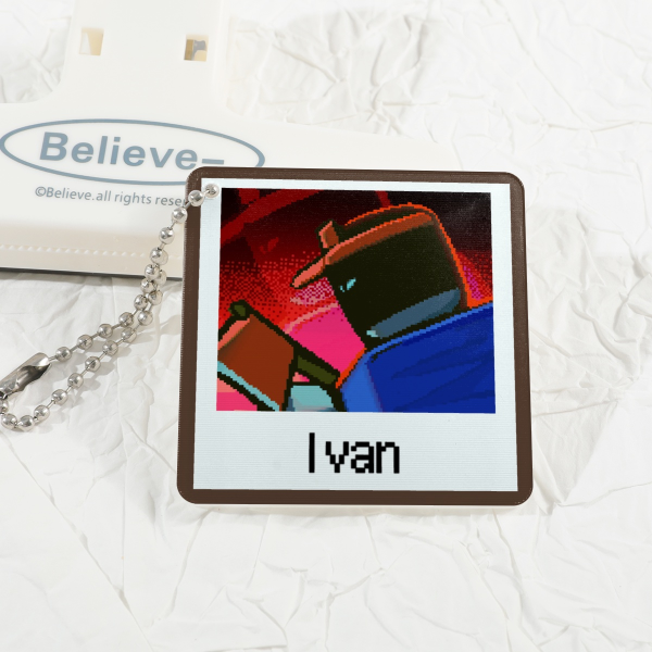 Ivan Lenticular Keychain