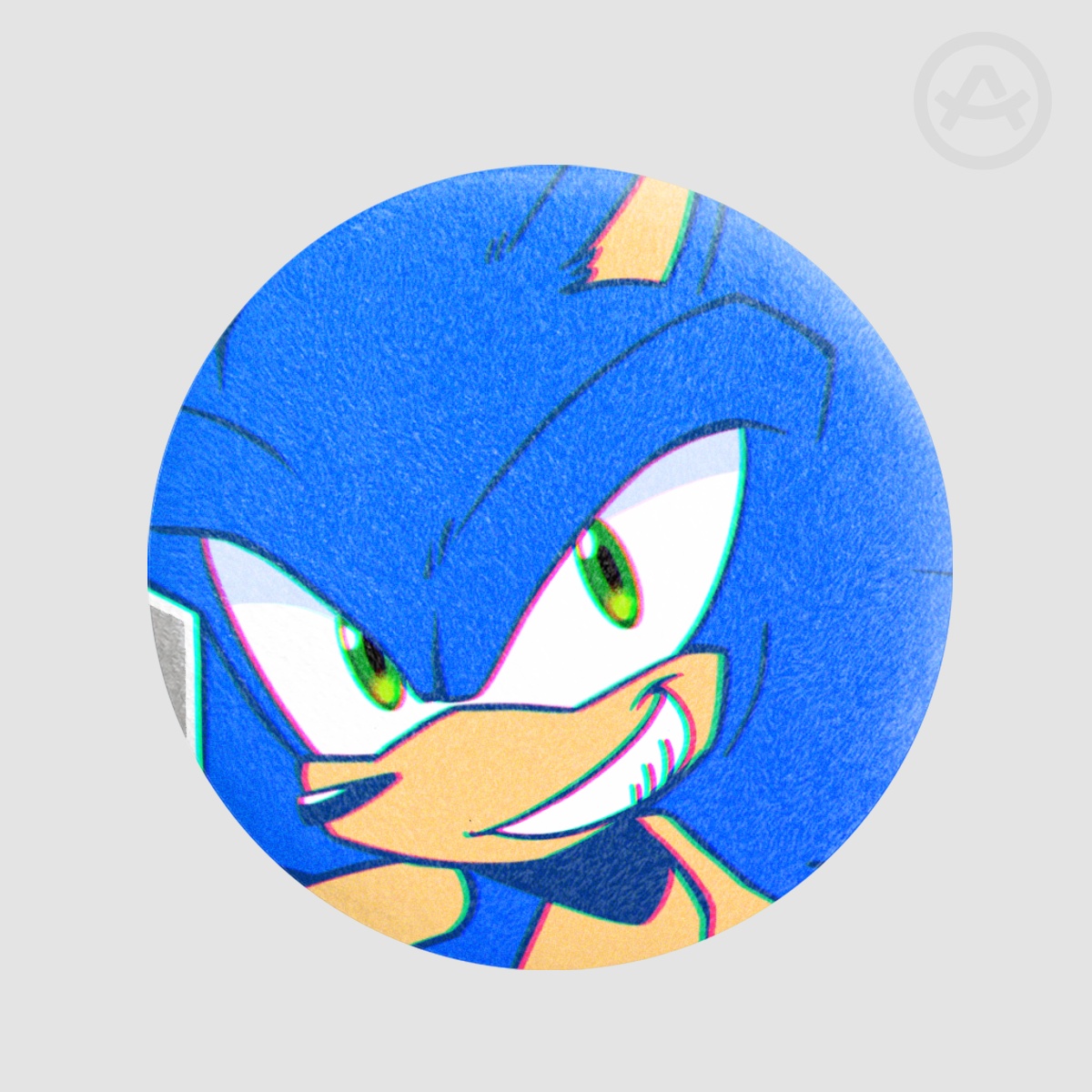 Sonic Plush Badge