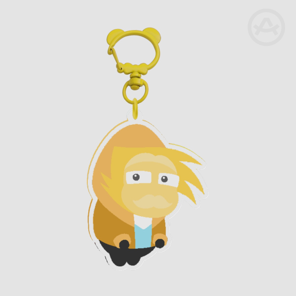 Richardson Acrylic Keychain