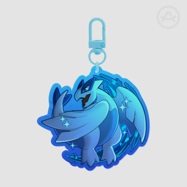 LUGIA Ripple Acrylic Keychain