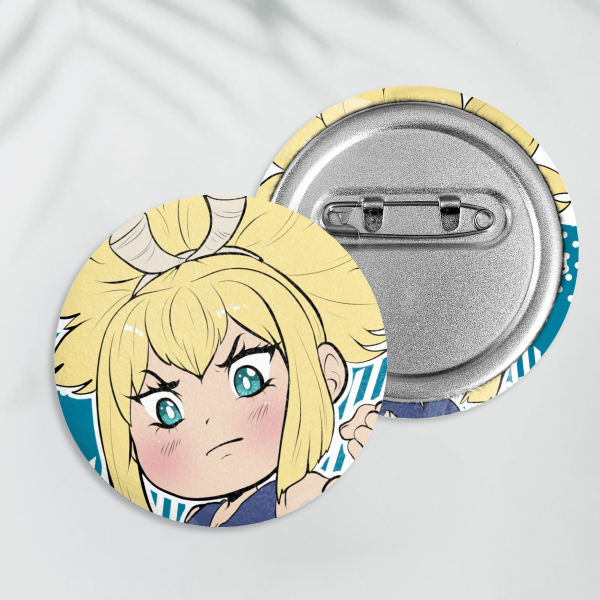 Kohaku Plush Badge