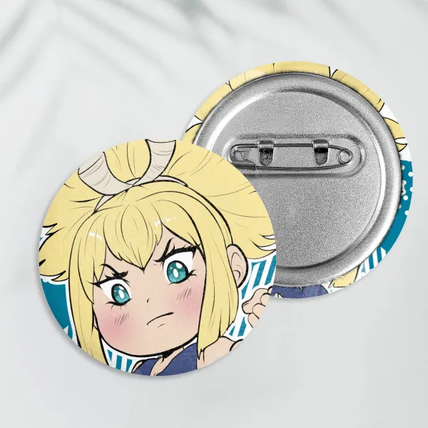 Kohaku Plush Badge