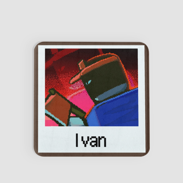 Ivan Lenticular Stickers