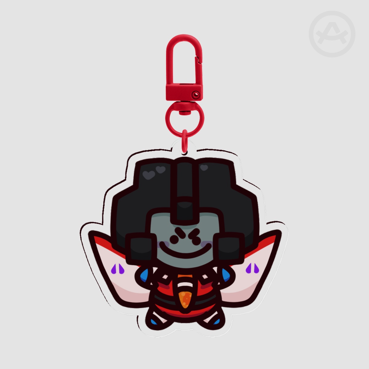Starscream Pebble Keychain
