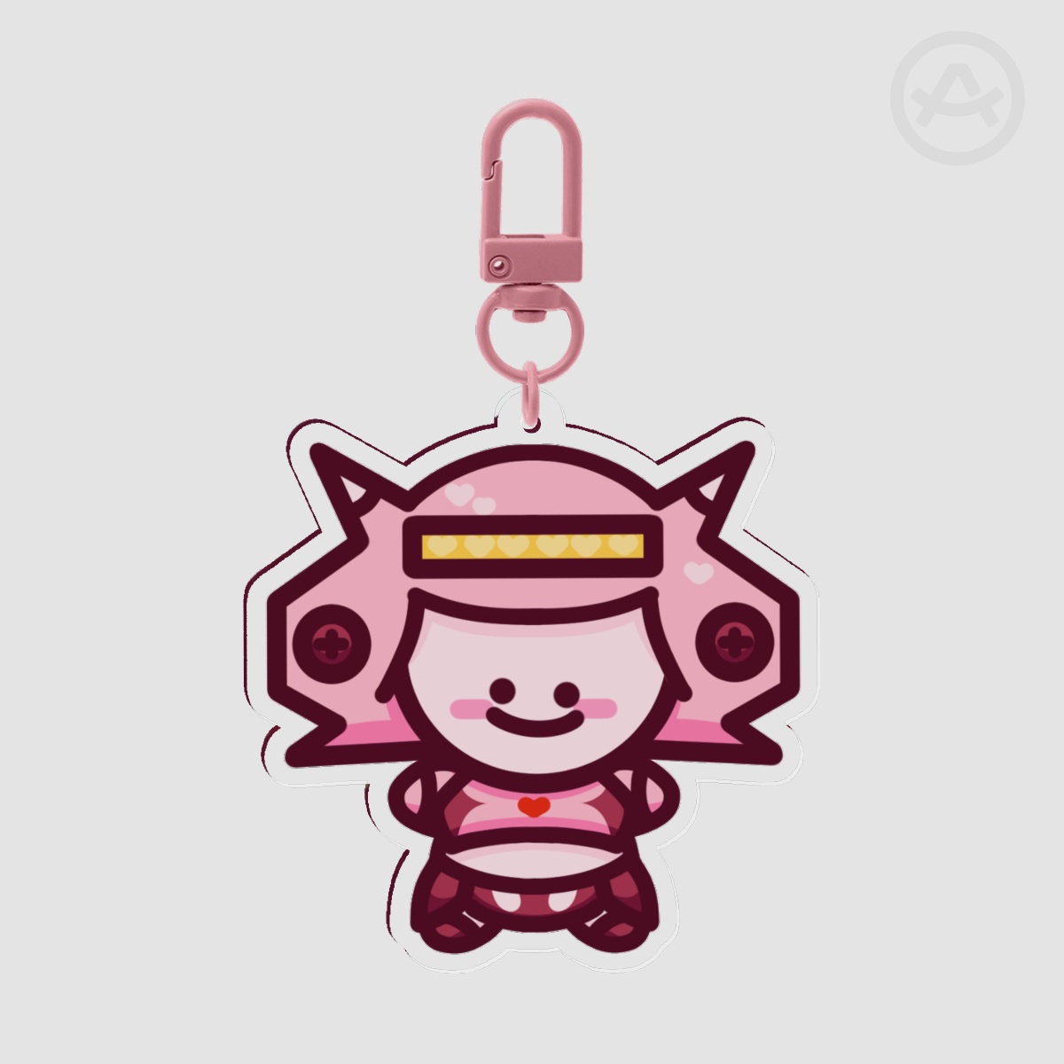 Elita-1 Pebble Keychain