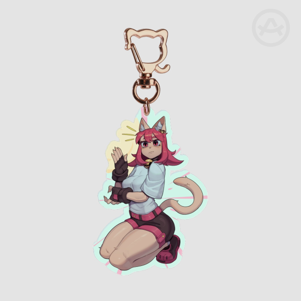 Abby 2 Acrylic Keychains