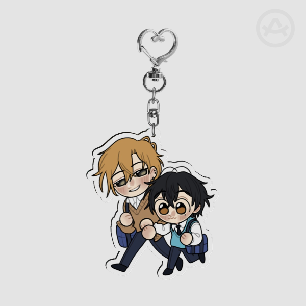 Sasaki to Miyano - SasaMiya - Clear Acrylic Keychain