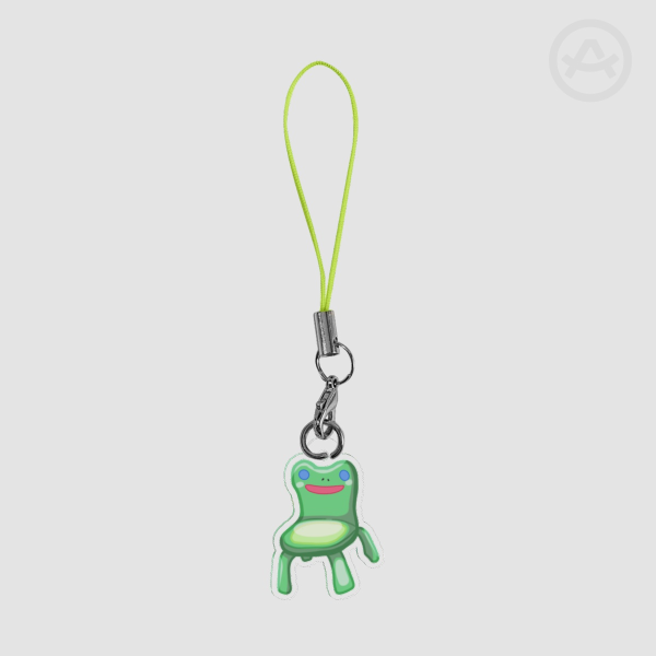 Froggy Chair Animal Crossing Phone Charm
