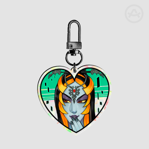 Broken Glass Acrylic Keychain