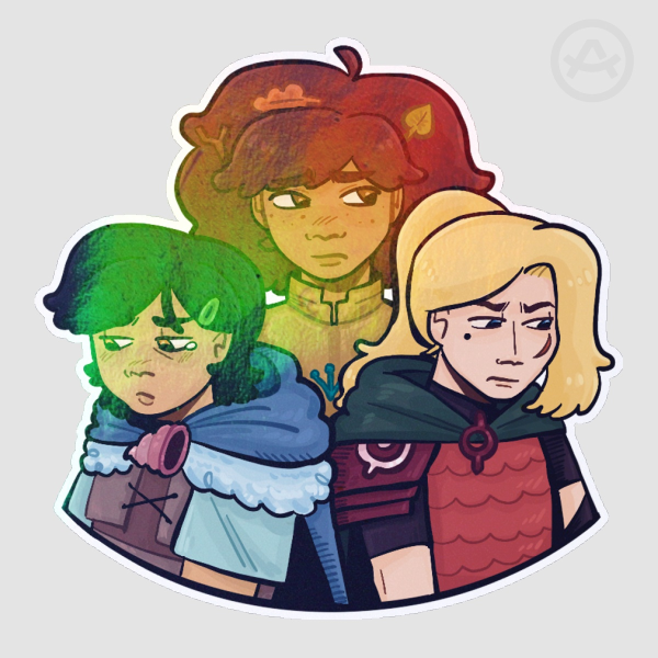 Calamity Trio Sticker